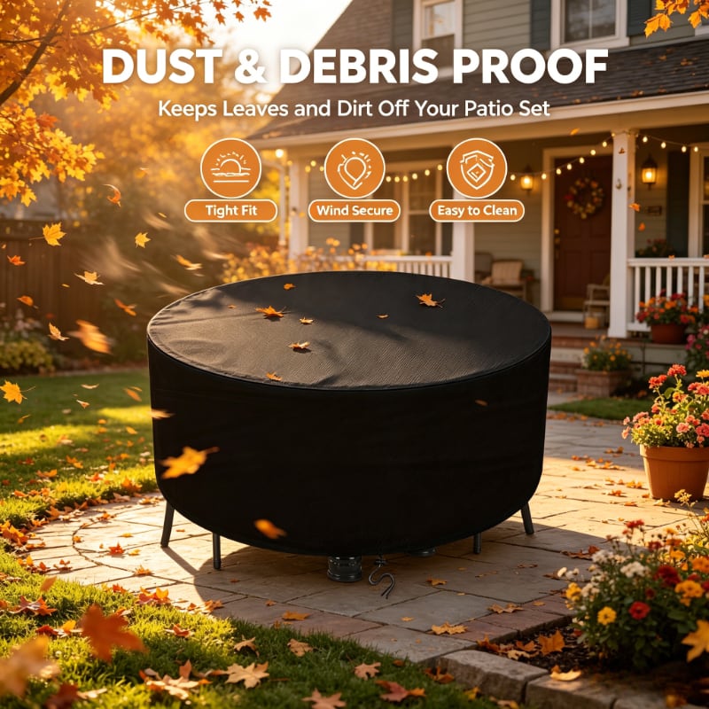 Outdoor Furniture Covers - Penutup Furnitur Teras Luar Ruangan Berbentuk