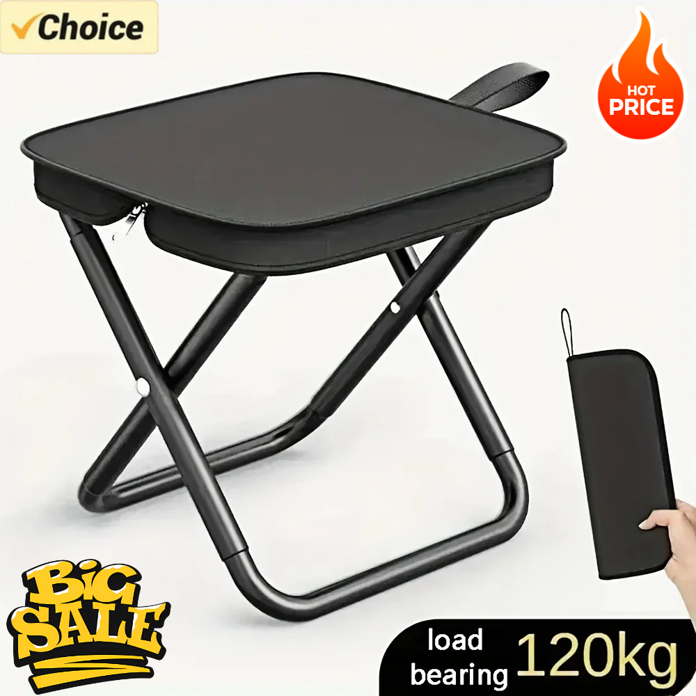 Outdoor Furniture Rocking Chair - Kursi Lipat Portabel Ringan untuk Berkemah,