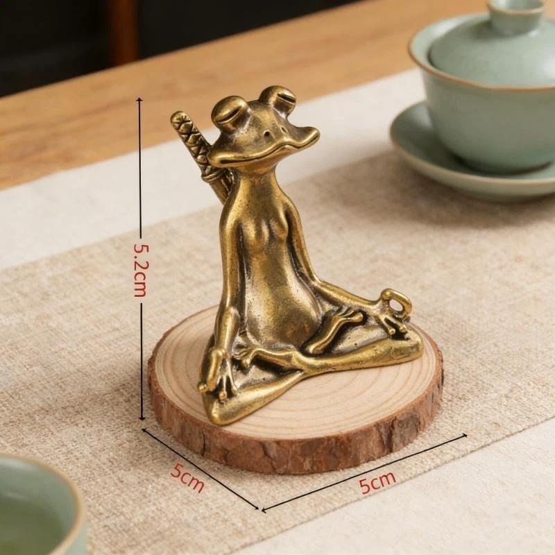 Patung Katak Meditasi Zen dari - Outdoor Furniture Vintage ulasan dan harga