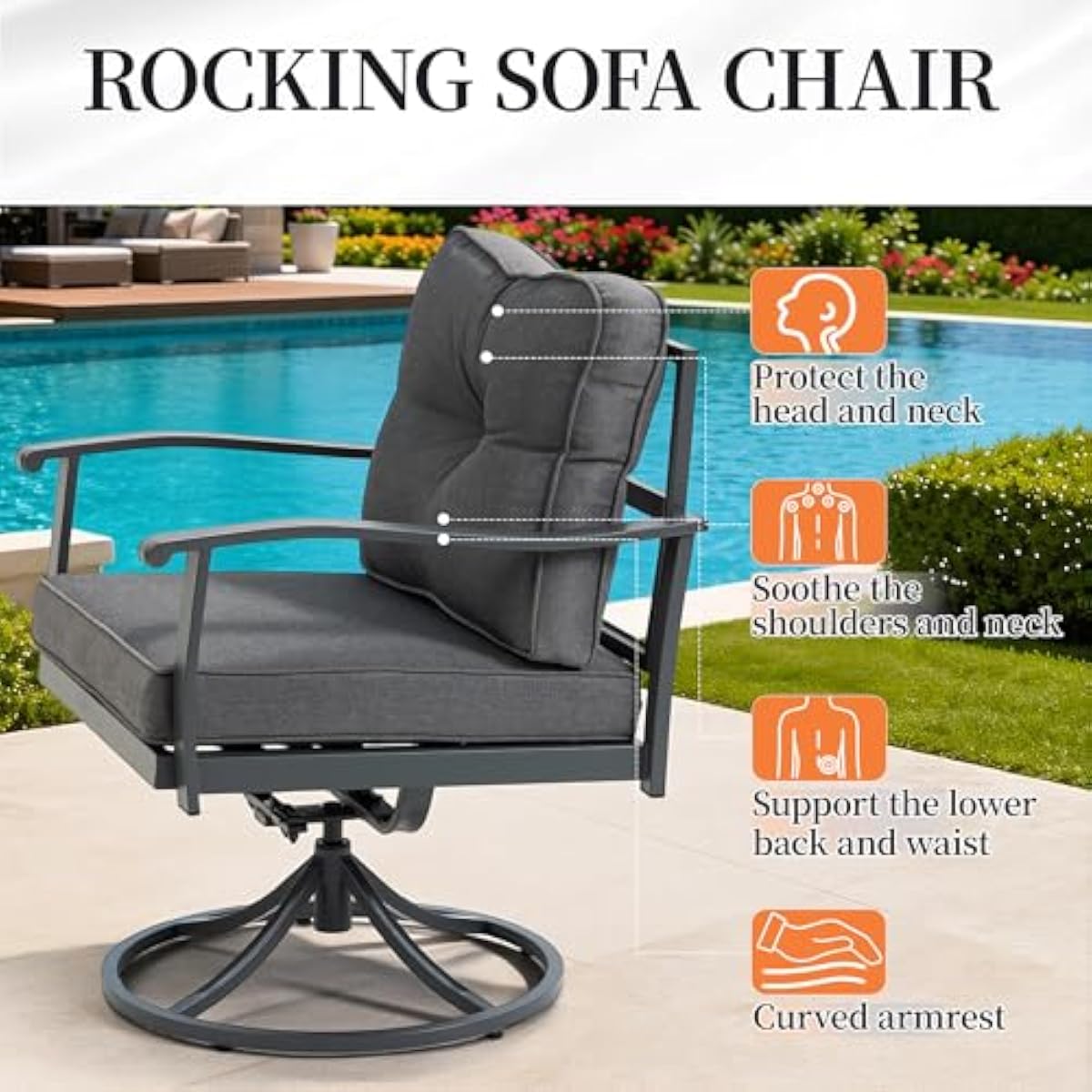 Set Kursi Luar Ruangan Modern  - Outdoor Furniture Plus ulasan dan harga