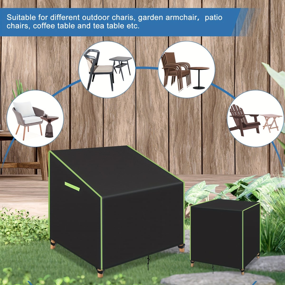 3 Set Sarung Kursi Teras Luar  - Outdoor Furniture Covers ulasan dan harga