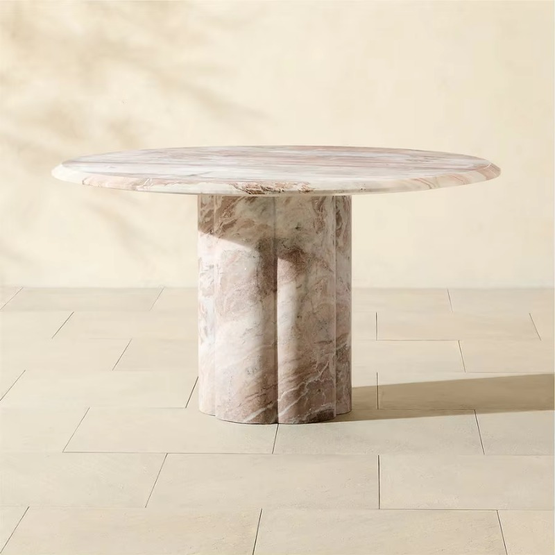 Meja Makan Marmer Alami Italia - Outdoor Furniture Italian ulasan dan harga