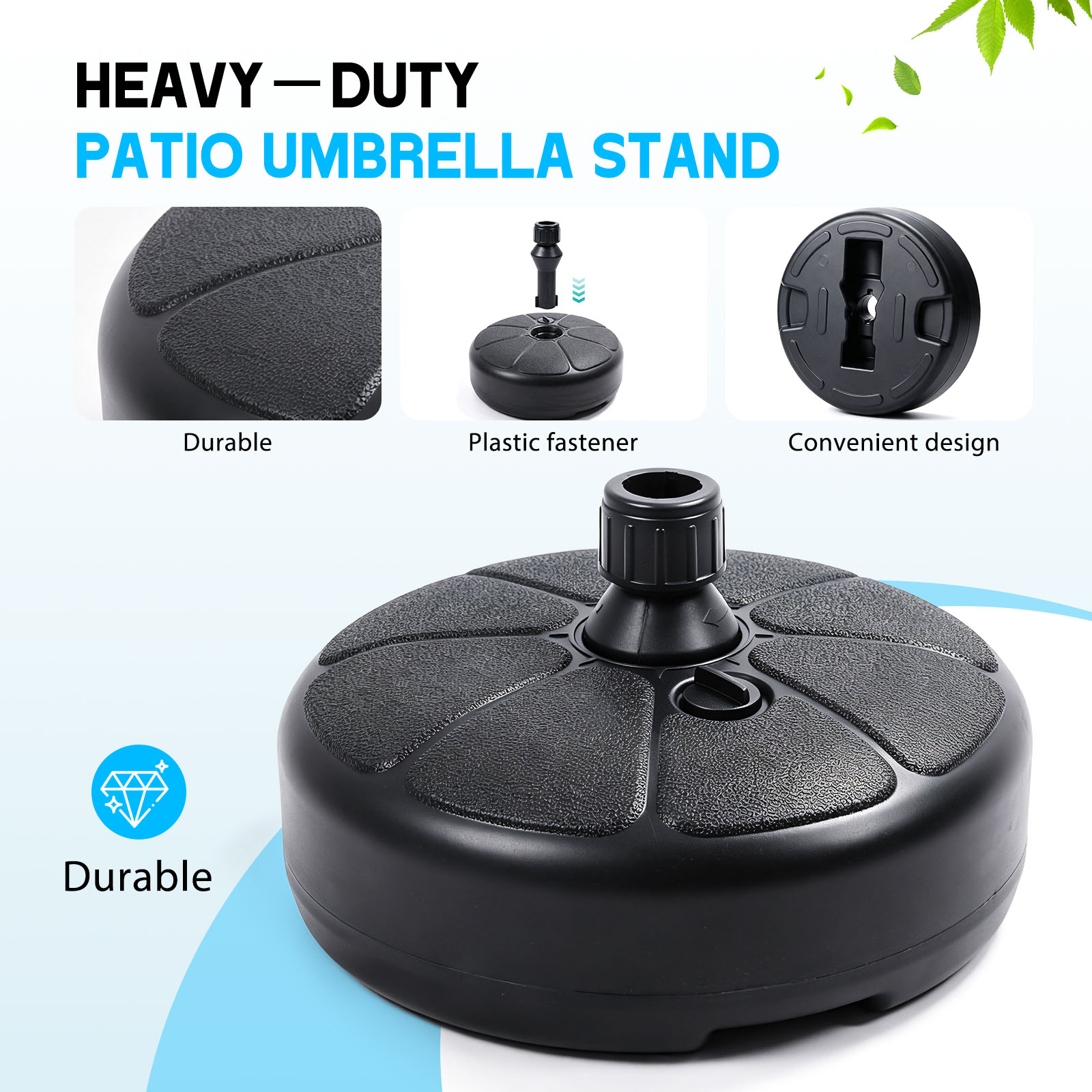 Alas Payung Isi Air Pasir 26lb - Outdoor Furniture Umbrella ulasan dan harga