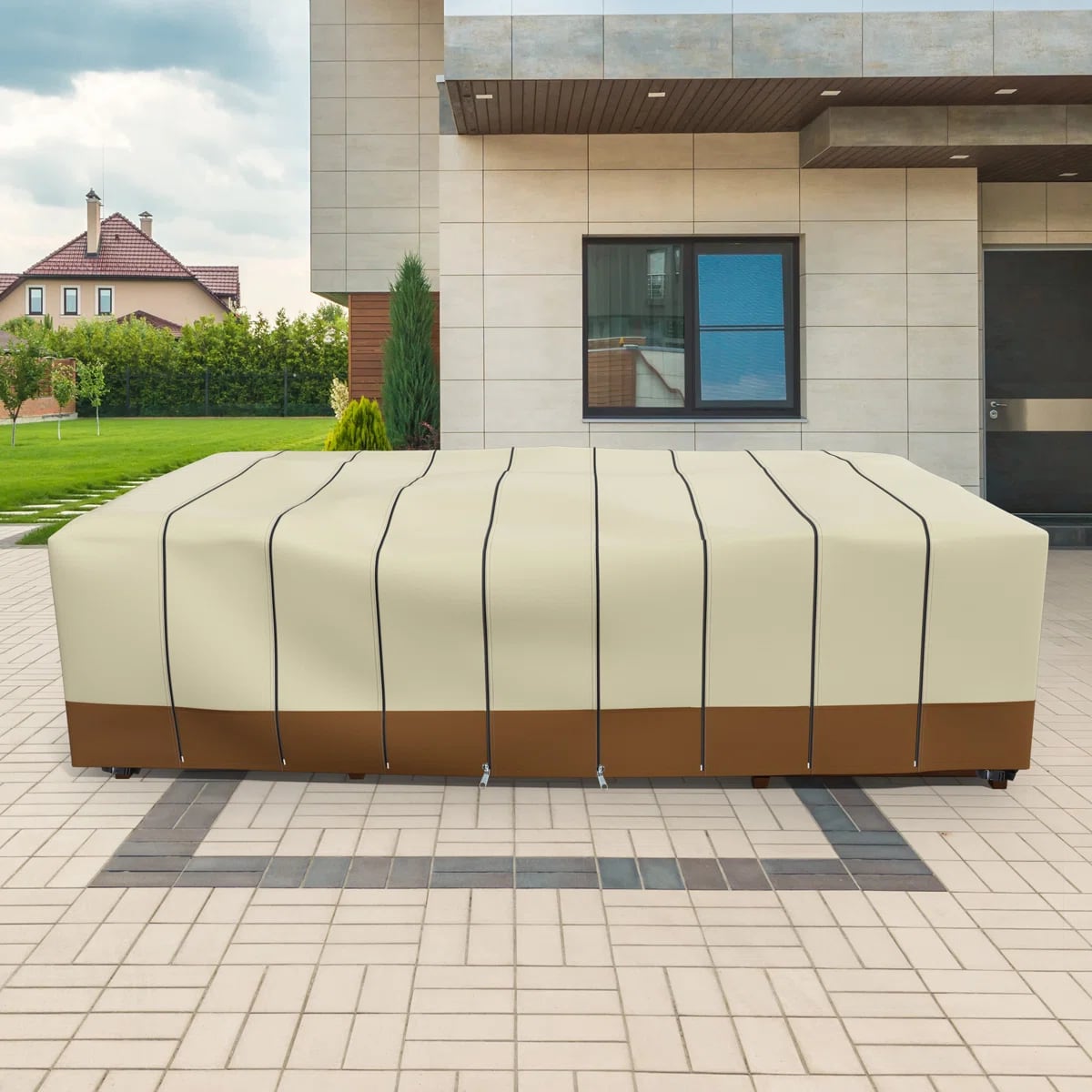 Sarung Pelindung Sofa Modular  - Outdoor Furniture Covers ulasan dan harga