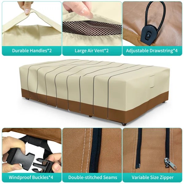 Sarung Pelindung Sofa Modular  - Outdoor Furniture Covers ulasan dan harga