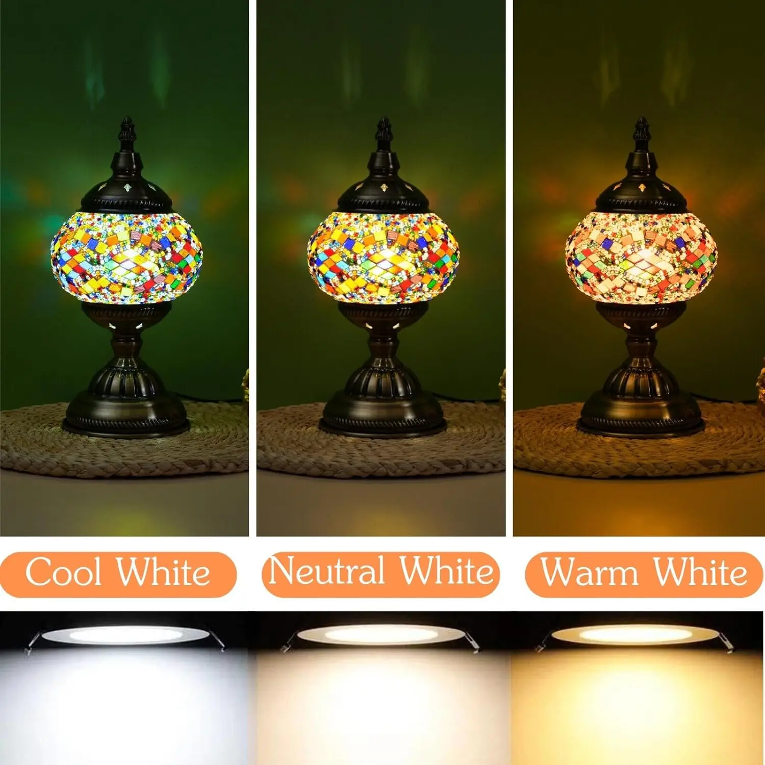 Lampu meja mosaik Turki terbar - Outdoor Furniture Vintage ulasan dan harga