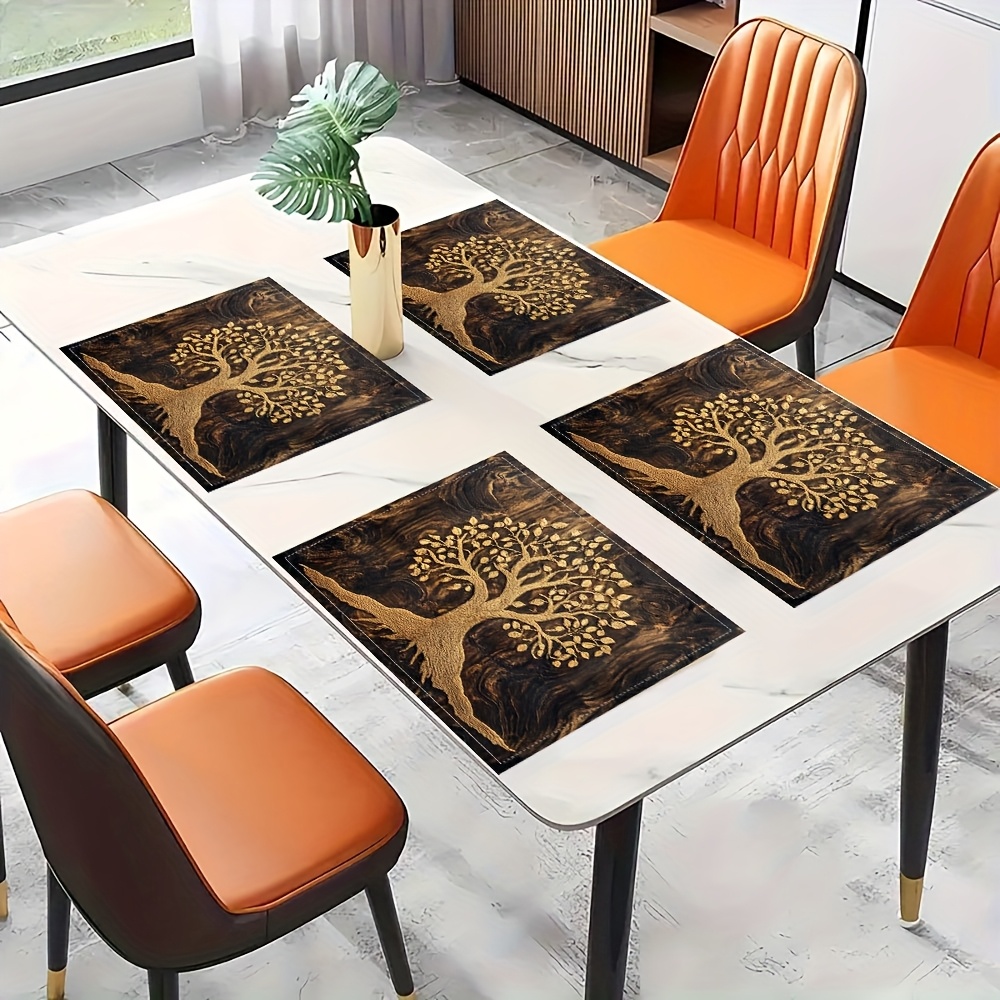 Set Alas Meja Makan Motif Poho - Outdoor Furniture Vintage ulasan dan harga