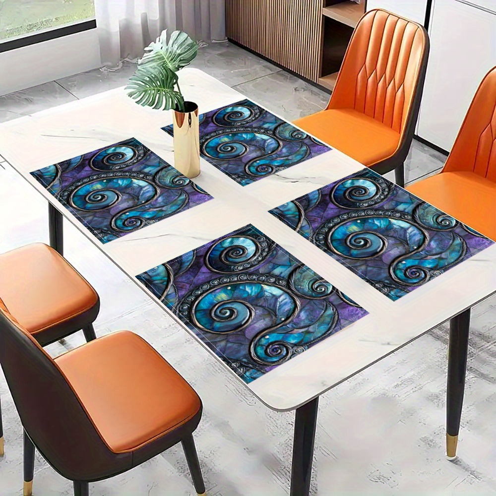 Set Alas Meja Makan Motif Poho - Outdoor Furniture Vintage ulasan dan harga