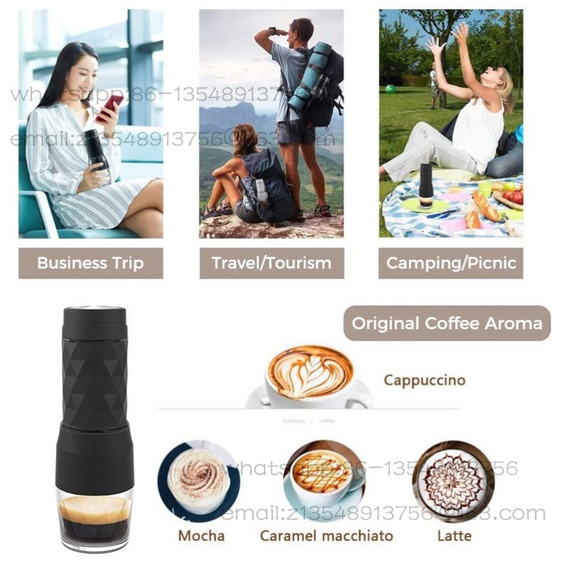 Mesin kopi portabel 3-in-1 mes - Outdoor Furniture Italian ulasan dan harga