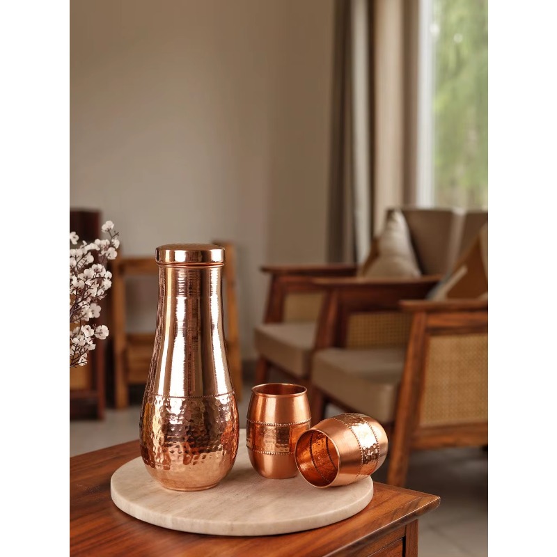 1500ML Teko Air Tembaga Halus  - Outdoor Furniture Vintage ulasan dan harga