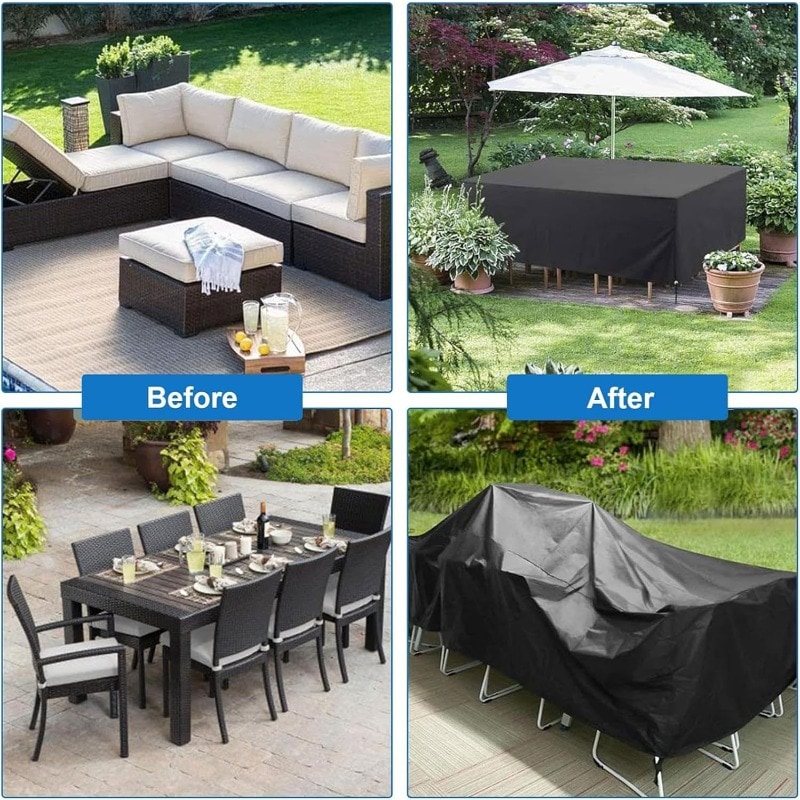 Penutup Meja Kopi untuk Teras  - Outdoor Furniture Covers ulasan dan harga