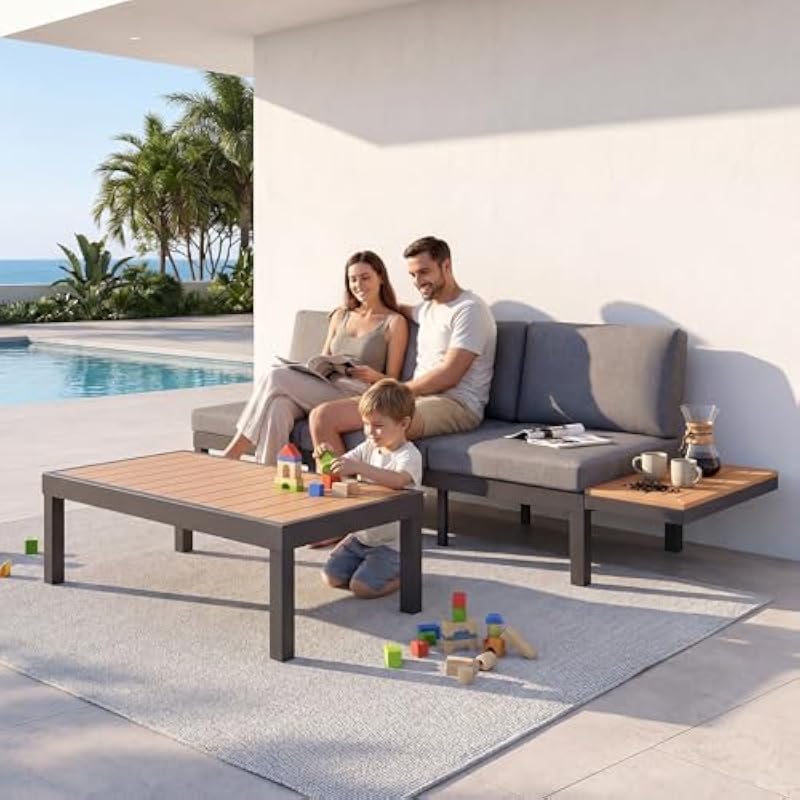 Sofa Modular untuk 3 Orang yan - Outdoor Furniture Plus ulasan dan harga