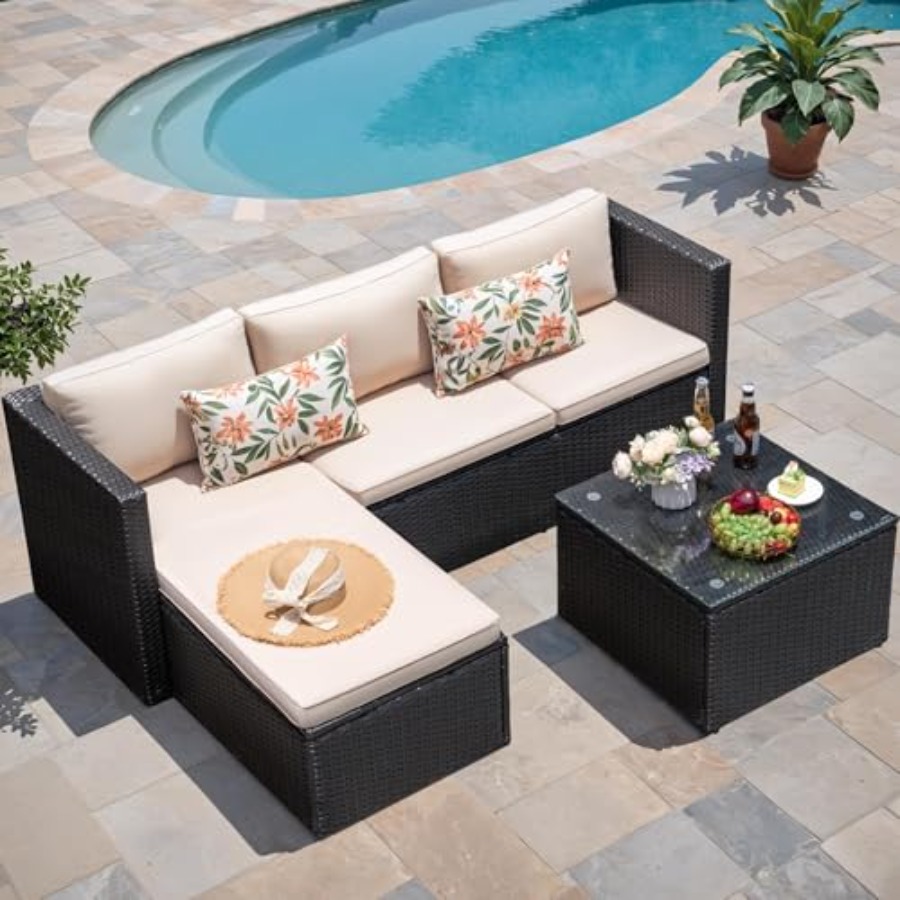 Set furnitur teras luar ruanga - Outdoor Furniture Plus ulasan dan harga