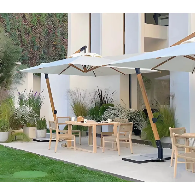 Payung Cantilever dari Paduan  - Outdoor Furniture Umbrella ulasan dan harga