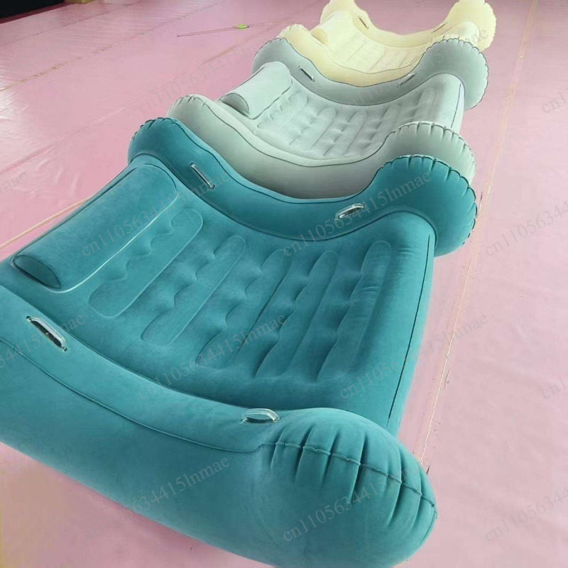 Sofa Goyang Tiup PVC Berlapis  - Outdoor Furniture Rocking Chair ulasan dan harga
