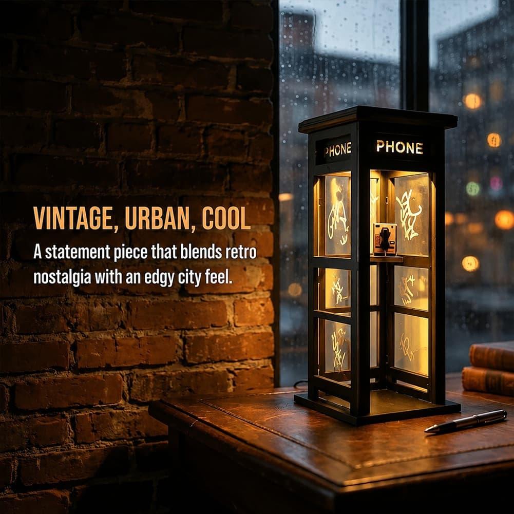 Lampu Meja Gaya Industrial Ret - Outdoor Furniture Vintage ulasan dan harga