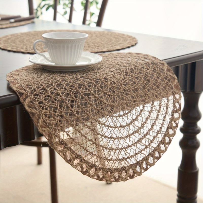 1/4/6/12 Buah Alas Meja Anyama - Outdoor Furniture Vintage ulasan dan harga